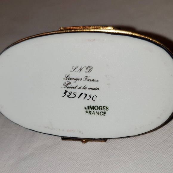 Limoges Trinket Box - Picture 4 of 4